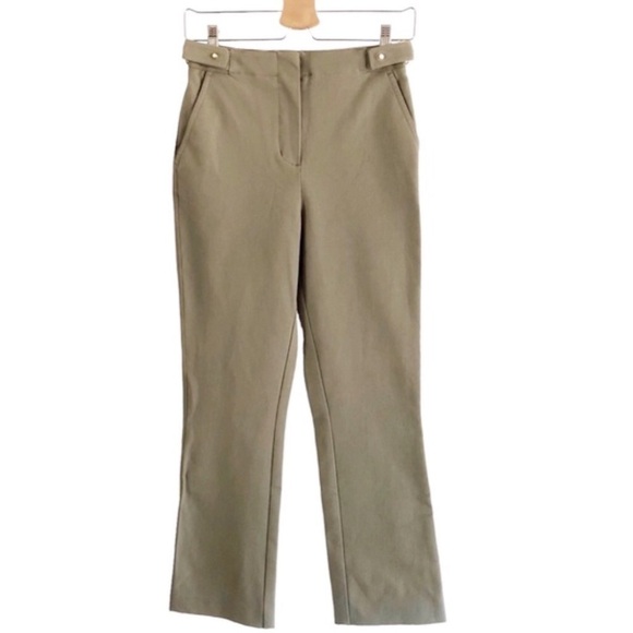 Johnathan Simkhai Straight Leg Cropped Pants Size 0 - Picture 1 of 12